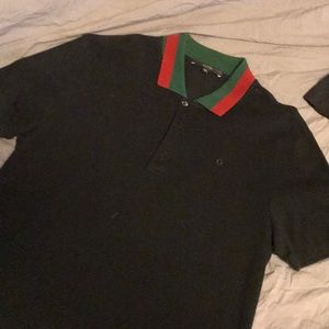 Gucci 3 buttown down shirt